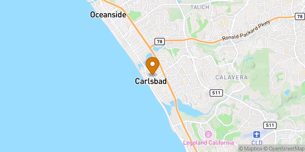  neighborhood map in Carlsbad, CA