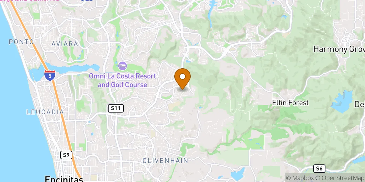 la neighborhood map in Carlsbad, CA